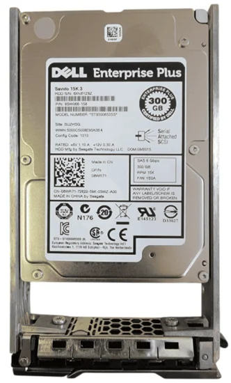 (image for) FJM3K-EQL Dell 300GB 15K SAS 2.5in 6G EP+ EqualLogic PS6100 Tray