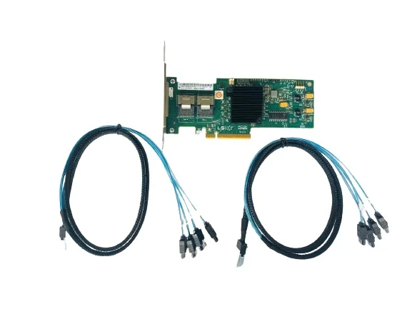 (image for) 9211-8i LSI 9240-8i 6Gbps SAS HBA FW-P20 IT Mode with Cables