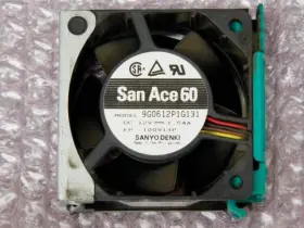 9G0612P1G131 NEC SanyoDenki 4Wire 12V 1.54A 6cm Server Fan (image for) 9G0612P1G131 NEC SanyoDenki 4Wire 12V 1.54A 6cm Server Fan