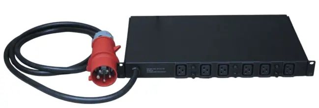 (image for) AP7526 APC 22KW/400V/(6) C19 1U Basic PDU