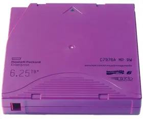 (image for) C7976A HP LTO-6 Ultrium 6.25TB MP RW Data Cartridge
