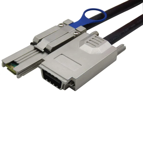 (image for) CableDeconn Infiniband SFF-8470 SAS34 To MINI SAS26P SFF-8088
