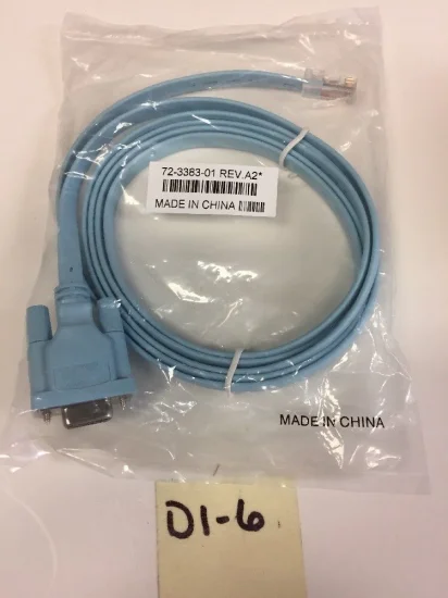 (image for) 72-3383-01 Cisco Console Cable RJ45-to-DB9
