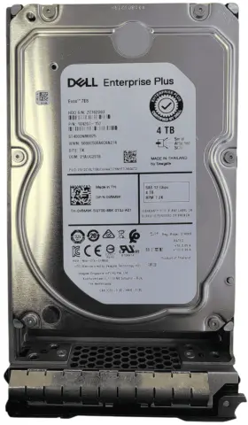 (image for) 0V9M9K Dell 4TB 12G 7.2K 3.5in SAS Hard Drive in F238F Caddy