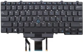 (image for) D19TR Dell Latitude E7470 Backlit Laptop Keyboard Dual Point