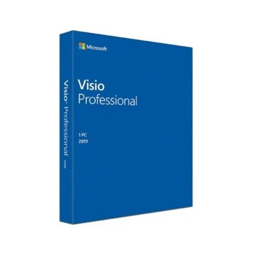 (image for) D87-07410 Microsoft Visio Professional 2019 DVD (FPP)