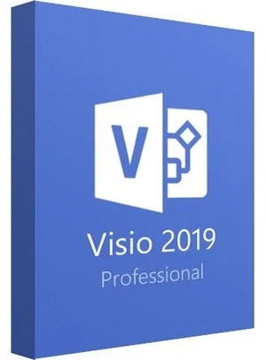 (image for) D87-07410 Microsoft Visio Professional 2019 DVD (FPP)