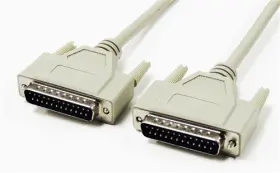 (image for) RS-232 SERIAL CABLE DB25 MALE TO DB25 MALE-2M