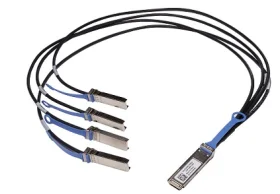 (image for) Dell QSFP to 4x SFP Breakout Cable 1M -TCPM2