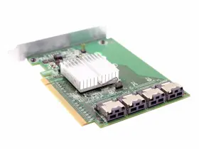Dell PowerEdge R720 R820 Mini SAS SFF-8087 4 Ports PCIe Bridge (image for) Dell PowerEdge R720 R820 Mini SAS SFF-8087 4 Ports PCIe Bridge