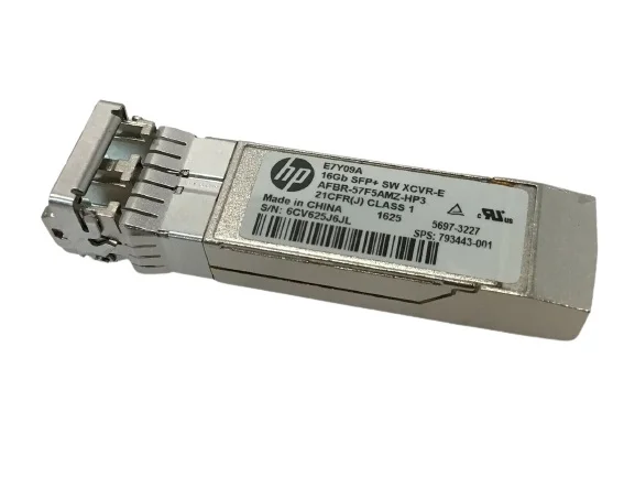 (image for) E7Y09A HPE 16Gb Fibre Channel Short Wave SFP+ Transceiver Module