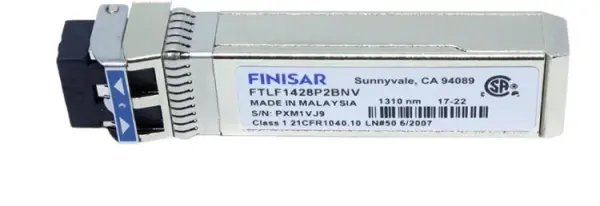 (image for) FTLF1428P2BNV Finisar 8Gbps Sfp+ Transceiver