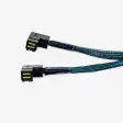 (image for) F037K Dell PowerEdge R730 Dual 12Gb SAS SFF-8643 PERC H330 Cable
