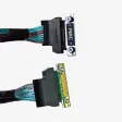 (image for) F037K Dell PowerEdge R730 Dual 12Gb SAS SFF-8643 PERC H330 Cable
