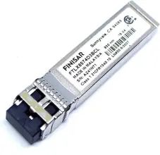(image for) AYA0TVG Finisar FTLX8574D3BCL 10GBASE-SR 400m SFP+ Transceiver
