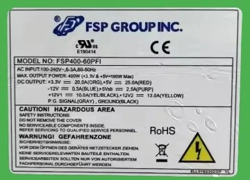 (image for) FSP400-60PFI FSP Group 400W Industrial Power Supply