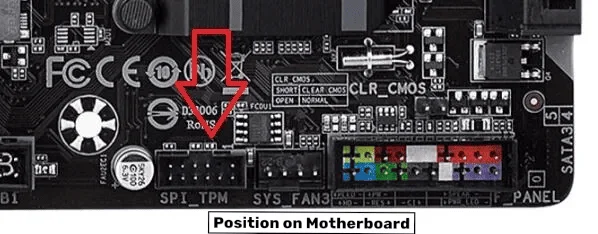 (image for) GC-TPM2.0 SPI Gigabyte 2.0 SPI_TPM Z Trusted Platform Module