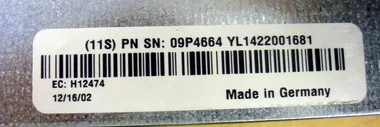 (image for) 09P4664 IBM Fan Assembly for 7311-D10 32N1256