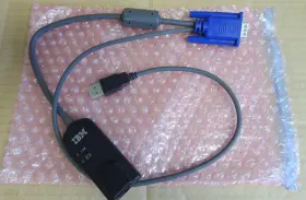 (image for) IBM 46m4177 46m4028 Usb Virtual Media Kvm Switch Cable