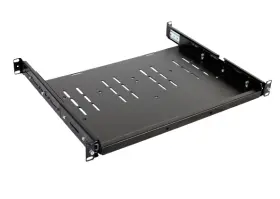 (image for) ISR2115V 1U 12 inch adjustable depth Rackmount Sliding Shelf