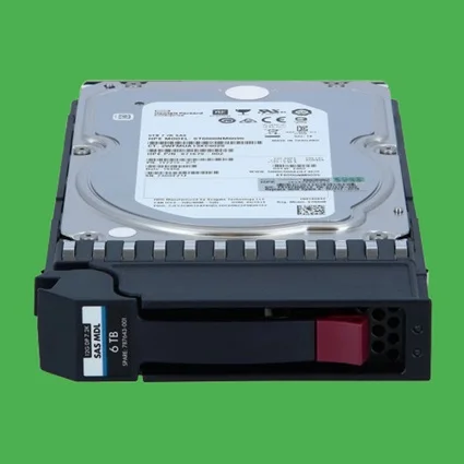 (image for) J9F43A HP MSA2 6TB 12G 7.2K LFF Dual Port 512e SAS Hard Drive