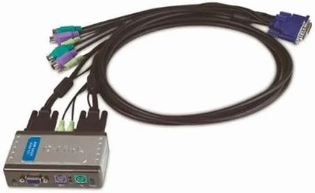 (image for) KVM-121 D-Link 2-Port PS/2 KVM Switch with Audio Support
