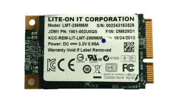 (image for) LMT-256M6M Dell (LITE-ON IT CORP) XXM30 256GB PCIe mSATA SSD