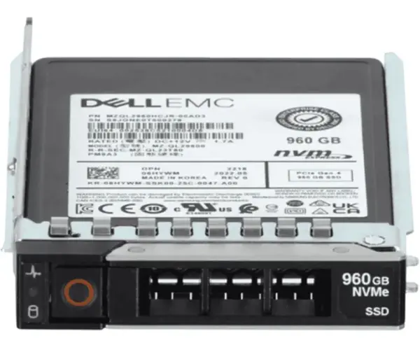 (image for) MZQL2960HCJR-00AD3 Samsung PM9A3 960GB U.2 PCIe 2.5in SSD