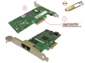 (image for) MC-0JGEA1 FUJITSU PLAN CP 2x1Gbit Cu Intel I350-T2 Card