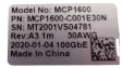 (image for) MCP1600-C001E30N Mellanox 100GbE QSFP28 to QSFP28 1M PCC