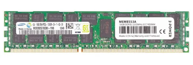 (image for) MGY5T Dell PC3L-10600R 2Rx4 1333MHz 16GB (1x16GB) RDIMM RAM