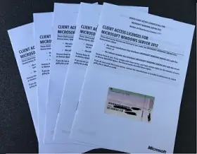 (image for) Microsoft 5 Pack Client Access License For Windows Server 2012