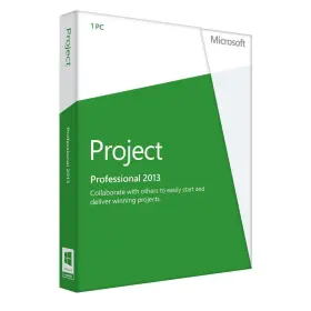 (image for) MICROSOFT PROJECT PROFESSIONAL 2013-32-BIT/X64 ENGLISH DVD