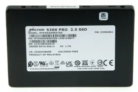 (image for) MTFDDAK960TDS Micron 5300 Pro 960GB 2.5in SATA 6Gb/s SSD