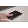 (image for) MU-PC500K/WW Samsung T7 TOUCH USB 3.2 500GB (Black) Portable SSD