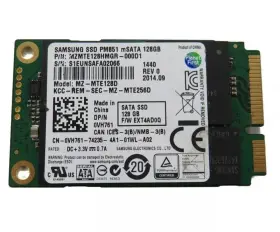 (image for) MZ-MTE128D Samsung PM851 128GB 1.8in mSATA SSD