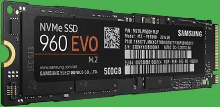 (image for) MZVLW500HAJQ Samsung NVMe SSD 960 EVO M.2 500GB