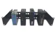 (image for) NP-DR190-Black 19In Rack Mount Adjustable DIN-Rail Bracket 2U