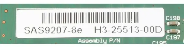 (image for) PCI-E-H3-25513-00D LSI SAS 9207-8e 8-CH SAS/SATA Controller