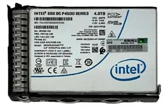 (image for) P04633-001 HPE 4TB SFF NVME X4 RI 2.5in SFF SSD