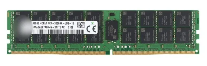 (image for) P06037-B21 HPE 128GB Quad Rank x4 DDR4-3200 Memory Module