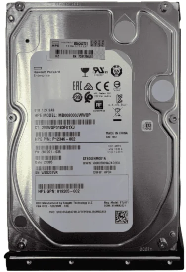 (image for) P12346-001 HPE Midline 6TB 7200RPM SAS 6Gbps 64MB Cache 3.5in Hard Drive