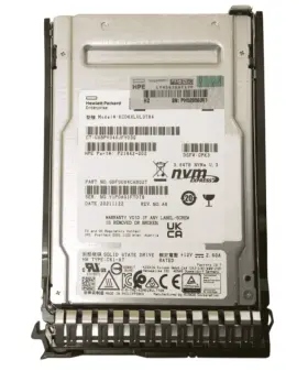 (image for) P47824-B21 HP G10 3.84TB 2.5in NVMe MP RI DS U.2 SSD