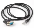 (image for) RJ45 to RS232 DB9 9-Pin Serial Port Female to RJ45 Female Cable