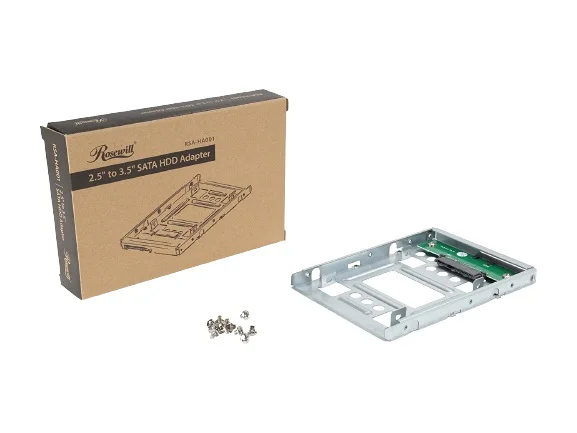 (image for) Rosewill 2.5 SSD To 3.5 SATA Hard Disk Drive HDD Adapter Caddy
