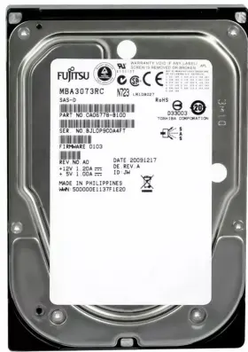 (image for) MBA3073RC Fujitsu MBA 73GB 15K 3Gbps Serial Attached SCSI HDD