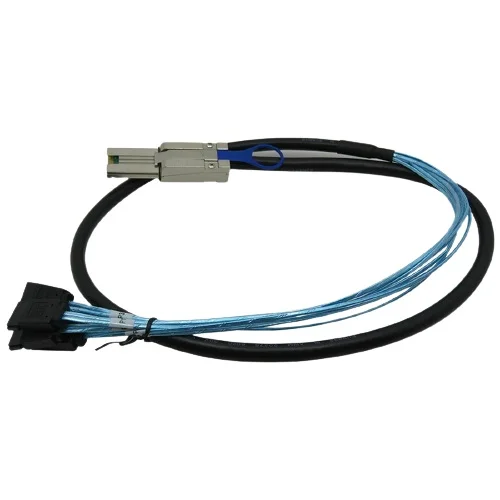 (image for) SFF-8088 Mini-SAS 26-Pin to 4-SATA cable array kit