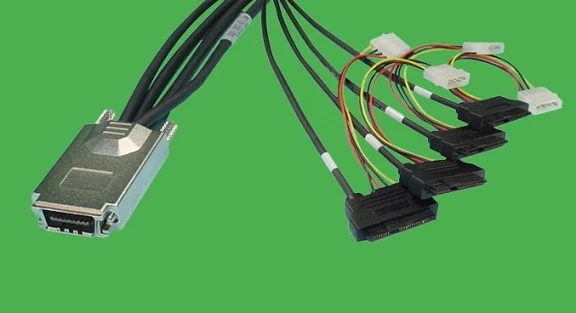 (image for) SFF8470 to SFF8482 50cm (0.5m) Serial Attached SCSI Cable