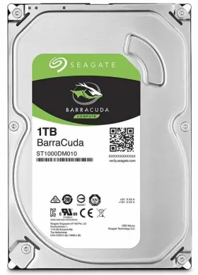 (image for) ST1000DM010 Seagate Barracuda 1TB 7.2KRPM SATA 6Gb/s 64MB Cache 3.5in Hard Drive