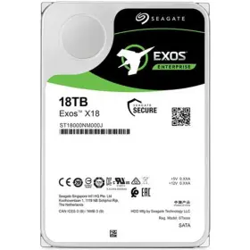 (image for) ST18000NM000J Seagate Exos x18 3.5in SATA III 18TB Hard Drive